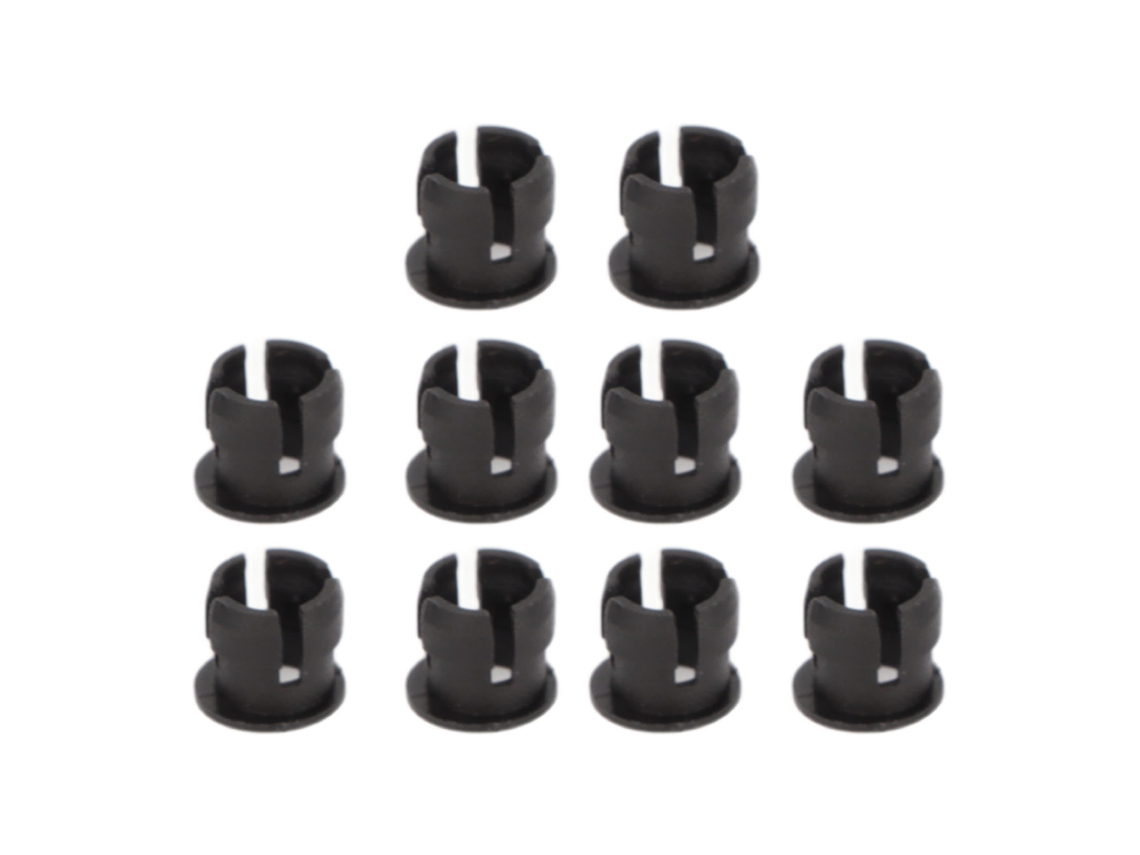 Laxiscreed Clips De Fixação Led De 5mm Com Fivela Plana Para Luzes Led