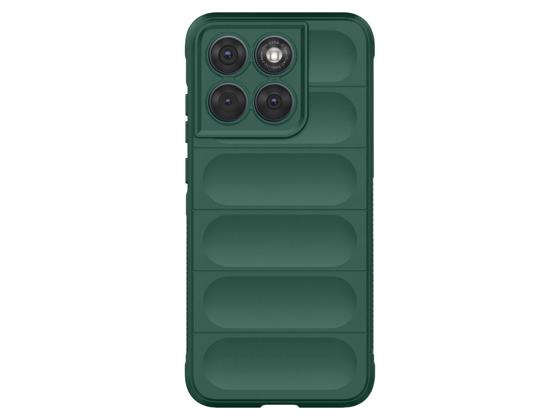 Capa Para Motorola Edge 70 Fusion Com Textura Relevo Em Silicone