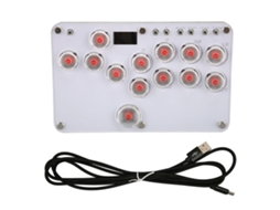Controle Arcade LAXISCREED com Led e Luta Box