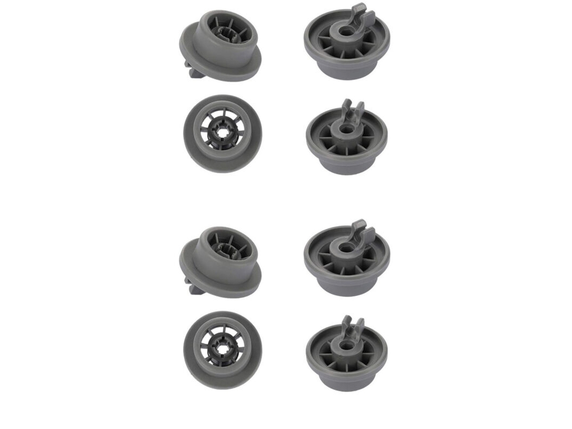 Conjunto de 8 rodízios para cesto inferior de Lava louças AQUAFORGE