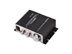 Amplificador Mali de áudio estéreo digital de 2 canais para carro, 30W x 2 RMS, preto