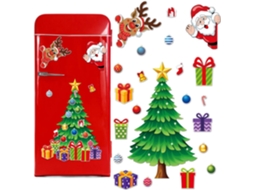Árvore De Natal Magnética Para Geladeira, Festa De Papai Noel |
