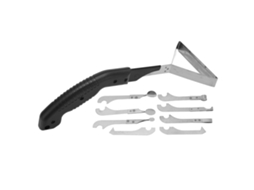 10 Unidades Ferramenta Para Eliminar Vazamentos Com Cabo Antiderrapante E Lâmina De Metal Ferramenta De Silicone Para Resíduos
