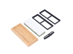 Kit De Afiação De Facas Profissional Com Pedra De Dois Lados 1000/4000 Grit Whetstone Sharpener