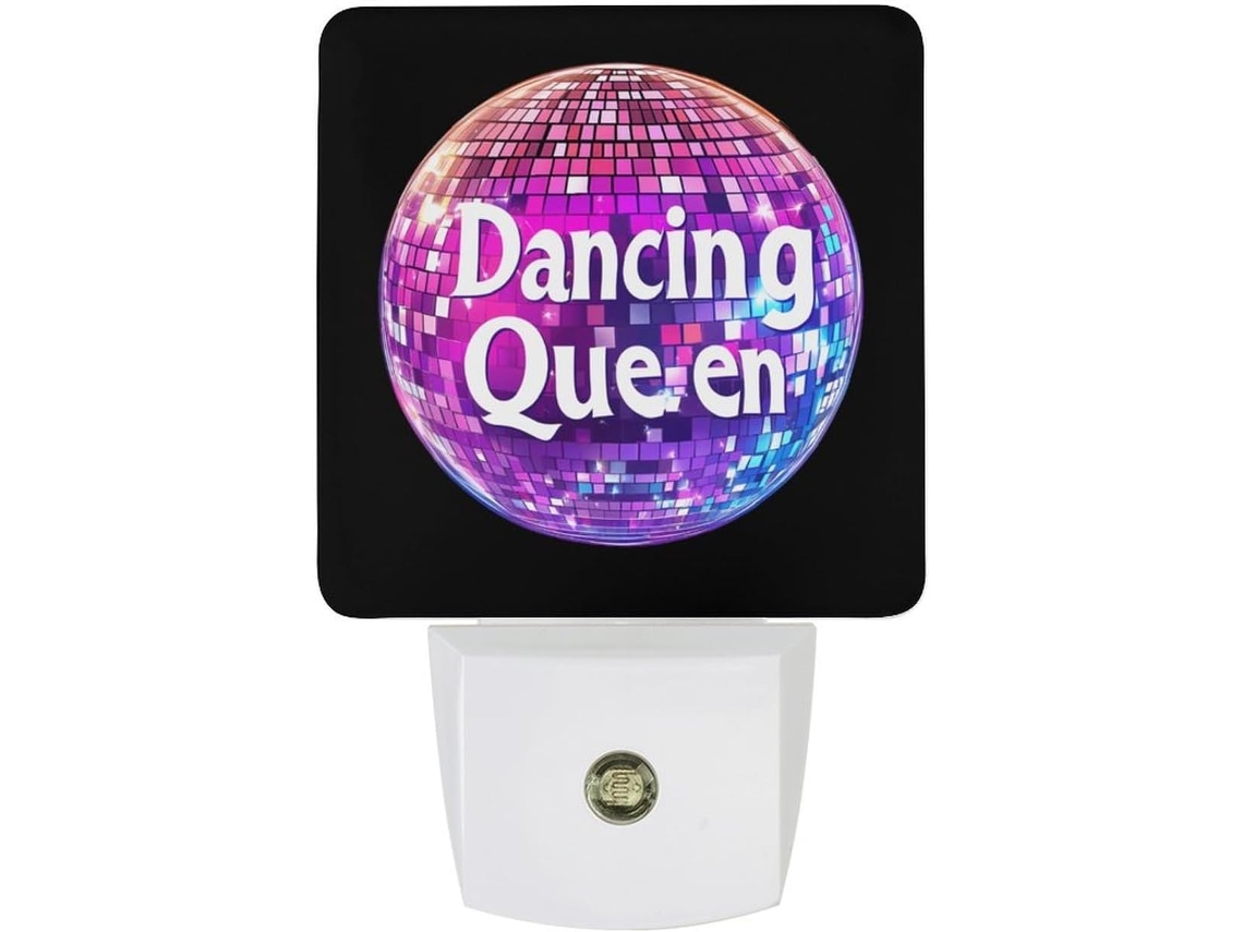 Rainha Dancing LED Night Light com sensor crepuscular