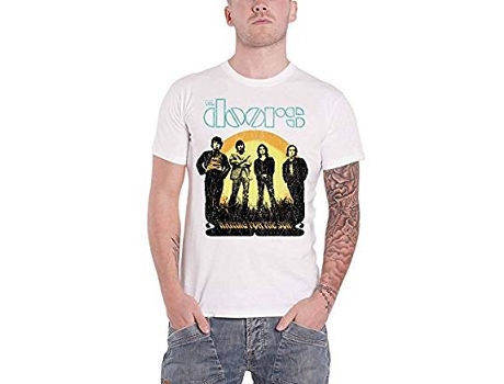 T-Shirt BRAVADO The Doors - Waiting For The Sun Branco (Tamanho: XXL)