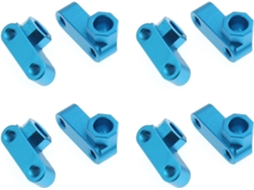 Conjunto de 8 Suportes SFUSHOS de Metal para Braços de Suspensão de Carros Rc 1/10