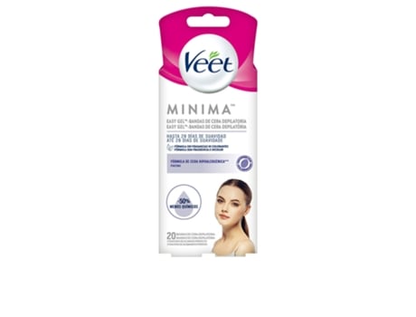 Minima Depilatory Facial Band 20 unidades