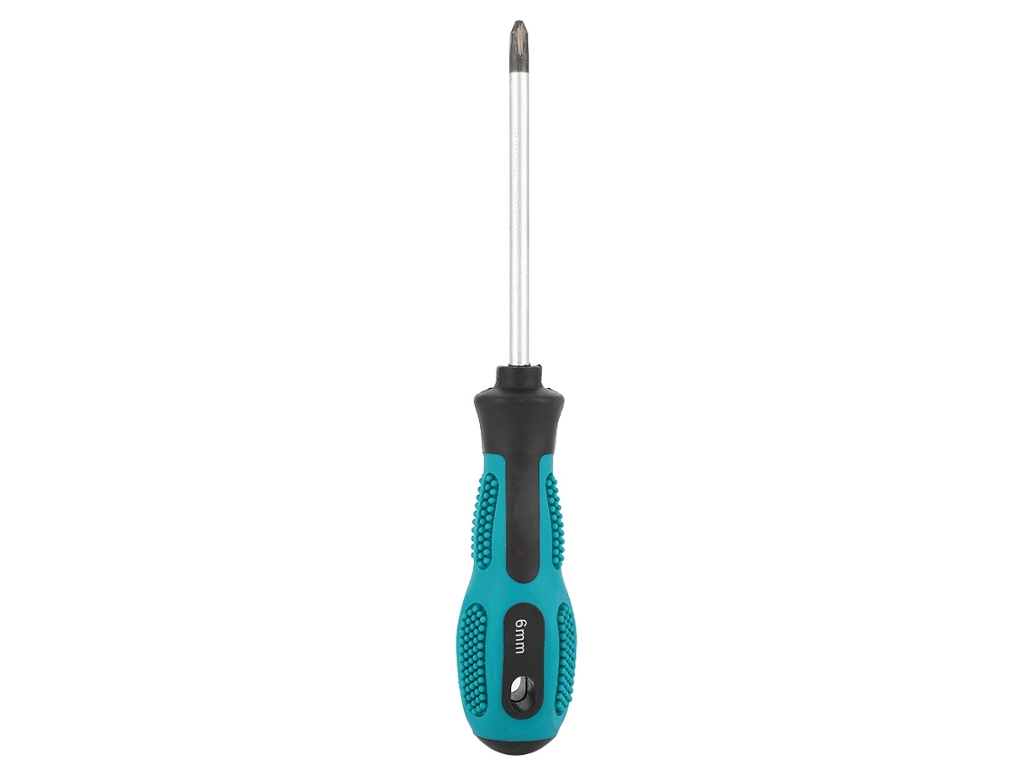 Chave De Fenda Cruzada Ph0 Ph Pp 6x100mm Ferramenta Para Eletricista Reparo Casa Manutenção