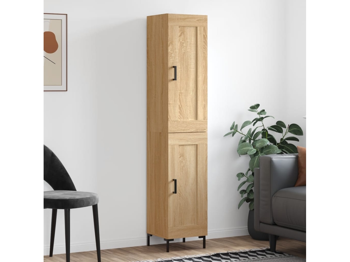 Highboard, Highboards Vidaxl Marrom Madeira Processada (n/a)