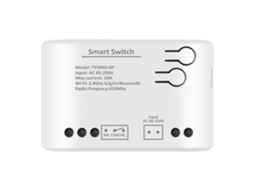 Interruptor Inteligente Rf De 1 Canal Ac85-250v Wifi Tuya Controle Remoto 433 Interruptor De Luz Relé De 10a Com Travamento Automático