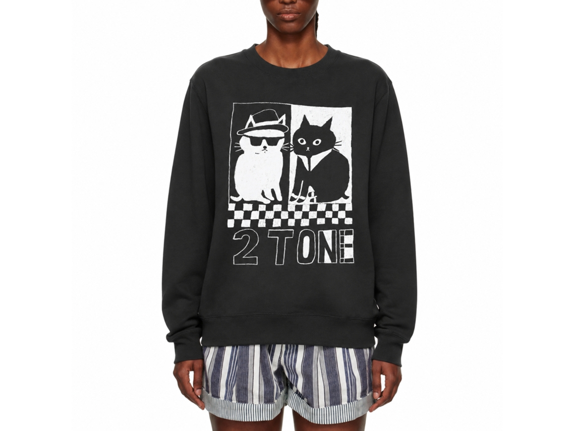 Rockinstone 2tone Classic Sweatshirt Unique Designer Style