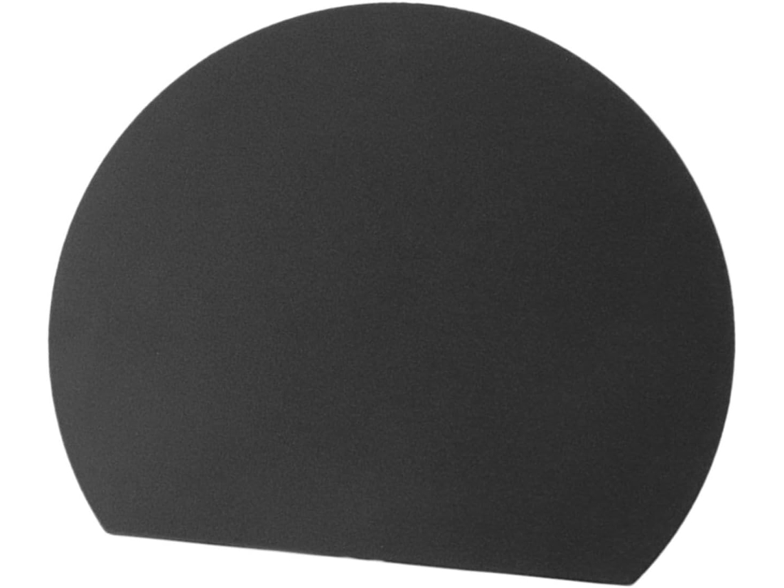 Tábua de corte Predolo em TPU, antiderrapante, semicircular, resistente a riscos, para cozinha, Preta