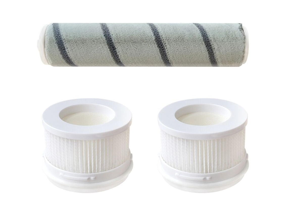 Escova Rotativa Para Ácaros Filtro Hepa Aspirador Robô De Mão Acessórios Reposição 1c