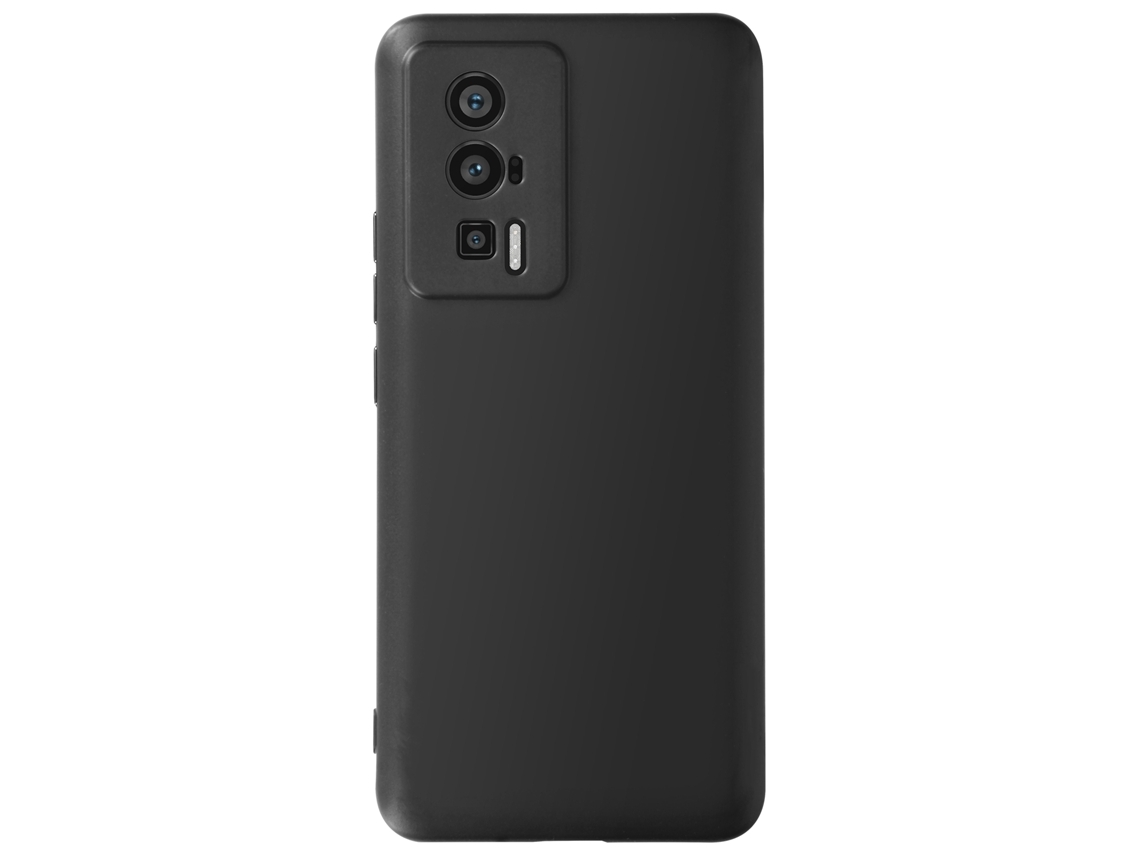 Capa Para Xiaomi Poco F5 Pro Silicone Preto