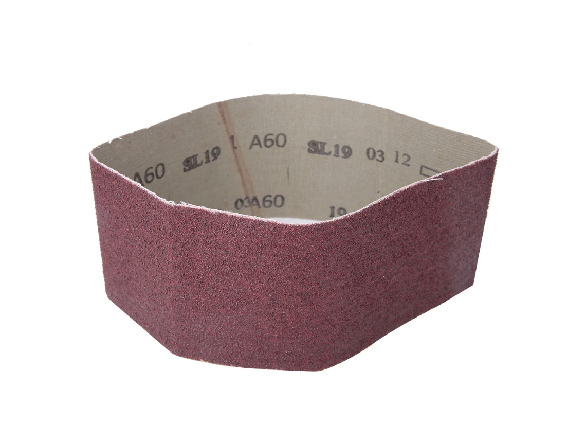 Pacote com 10 folhas abrasivas circulares de alumínio de 457 x 75 mm para lixamento, grão 120