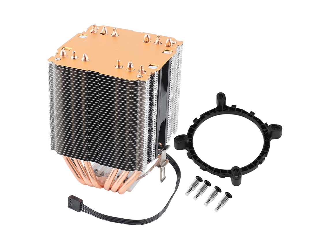 Resfriador Cpu LAXISCREED 6 Heatpipes Led Azul