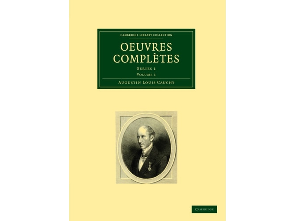 Livro Oeuvres Completes De Augustin-louis Cauchy (francês)