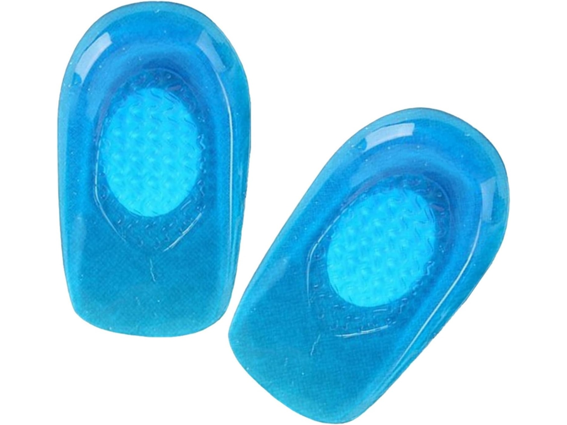 Palmilha Fuoyloo Para Esporão Do Calcanhar, Gel Elástico Azul, Absorção De Impacto Para Tênis Esportivos, Ideal Para