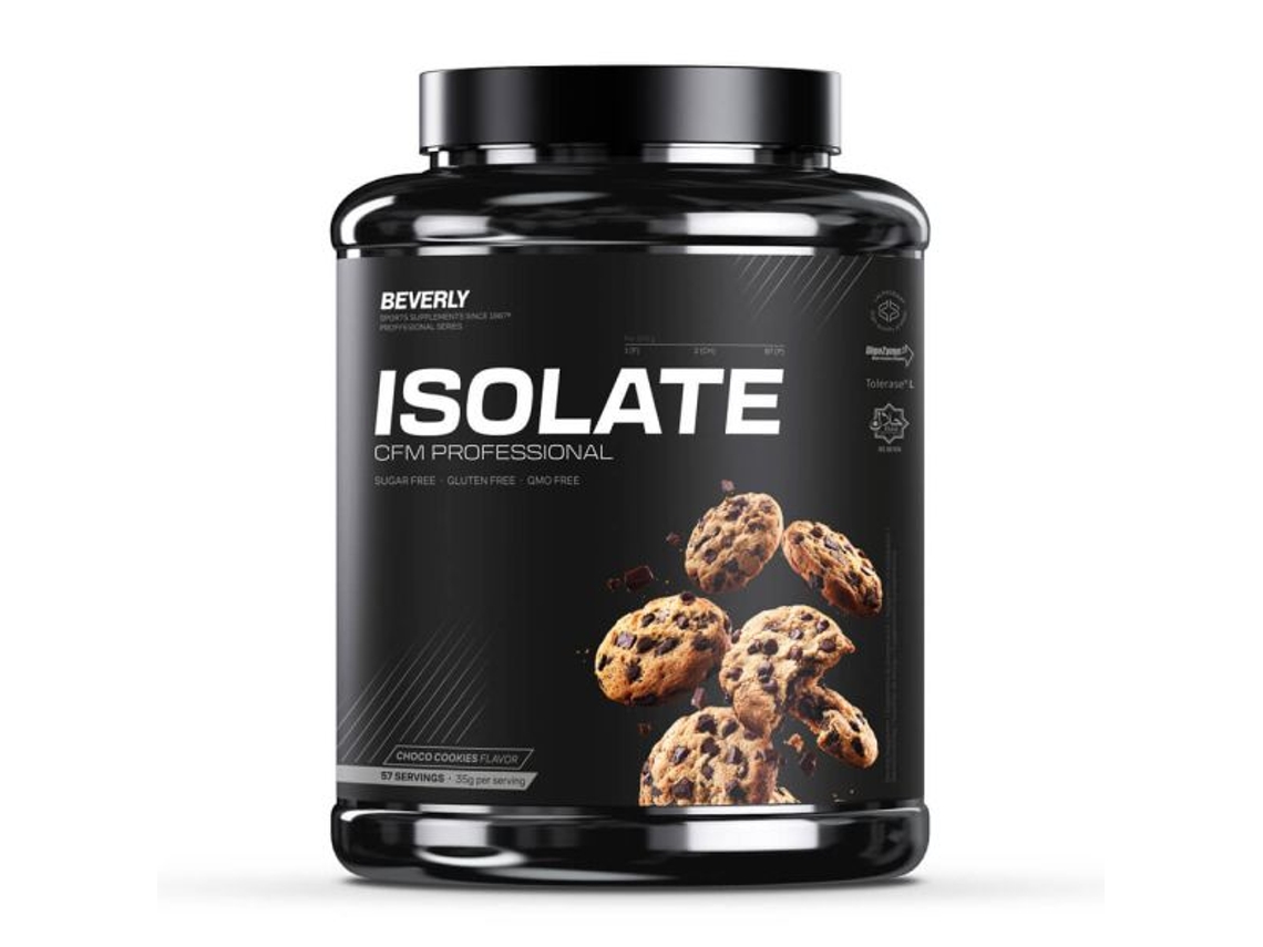 Isolate Cfm Professional 2kg Chocolate com Cookies BEVERLY NUTRITION