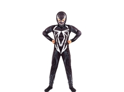 Fato de Menino PARTILANDIA Aranha Negra Malvada (Tam.: 10-12 anos)
