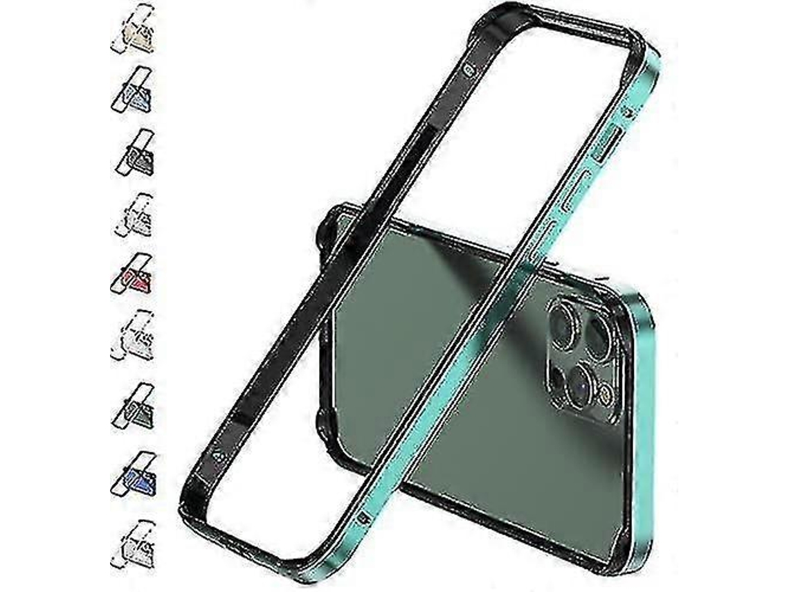 Caixa De Moldura De Bumper Metal Alumínio Para Iphone 14 Pro Max Pro Plus Com Proteção Elevada