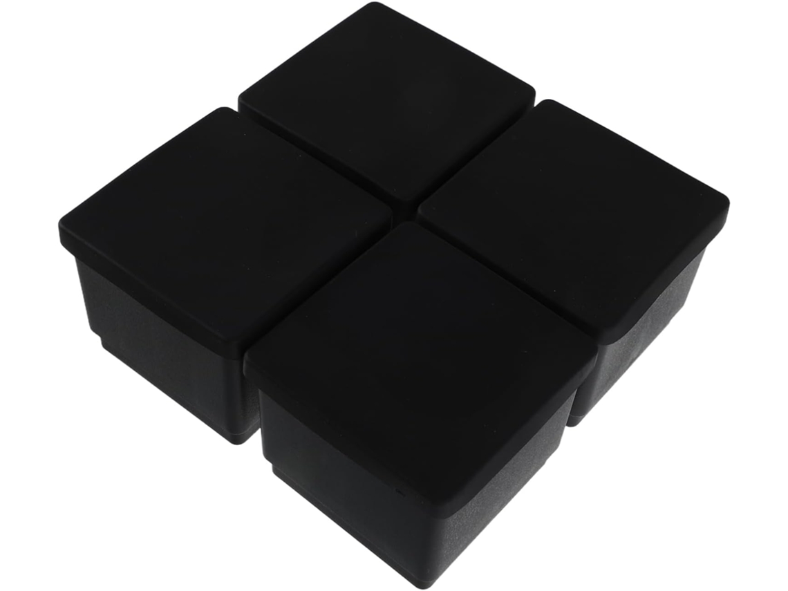Conjunto De 4 Protetores Pés Cadeira Antiderrapantes Para Estabilizadores Móveis, Ideais Para Casa, Escritório E Hotel