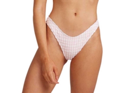 Cueca Biquíni Wave Check Hike Rosa Xl Mulherbillabong