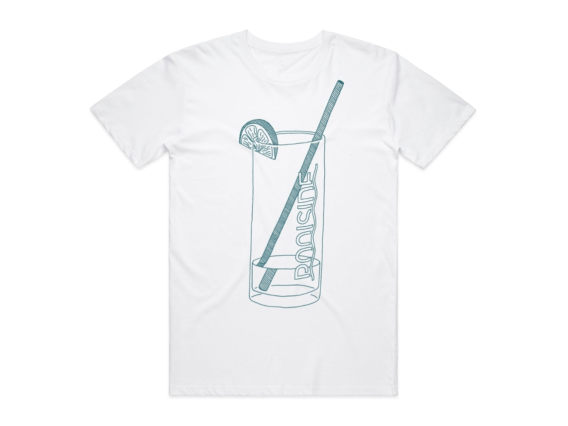 Poolside Cocktail T shirt ROCKINSTONE Unisex Adults Best Sellers Size:xl