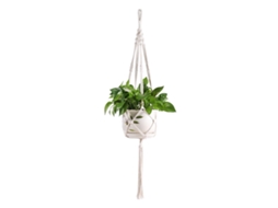 Macramê De Corda De Juta Artesanal, Resistente E Durável, Para Pendurar Plantas Internas E Externas, Com Design Flexível E Tecido Para Vasos Ajustávei