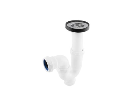 Sifão Curvo Extensível S/horizontal Redutor Válvula De Lavatório, Idrospania.