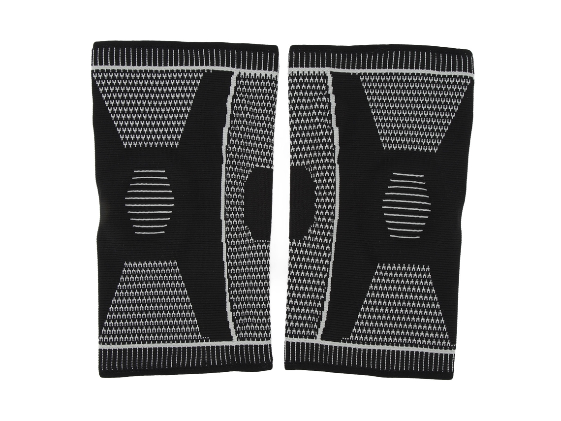 Joelheiras Esportivas Multiuso, Macias Ao Toque, Respiráveis, Antiderrapantes E Com Absorção De Impacto, Ideais Para Montanhismo. Cor: Preto