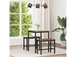 Vidaxl Mesas De Jantar 60 X 60 X 75 Cm Metal