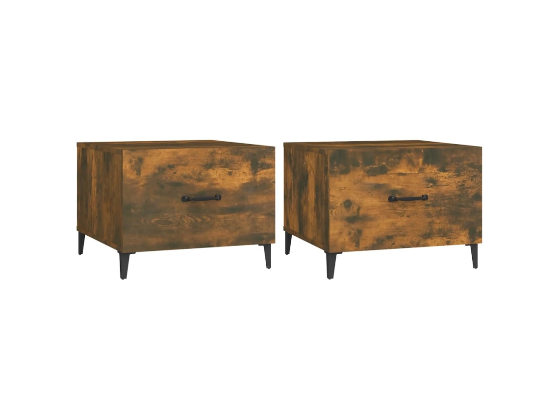 Coffee Table, Coffee Tables Vidaxl Marrom Madeira Processada (n/a)