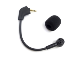 Microfone De Substituição Para Jogos Com Conector De 3,5 Mm Para Kingston Hyperx Aquaforge