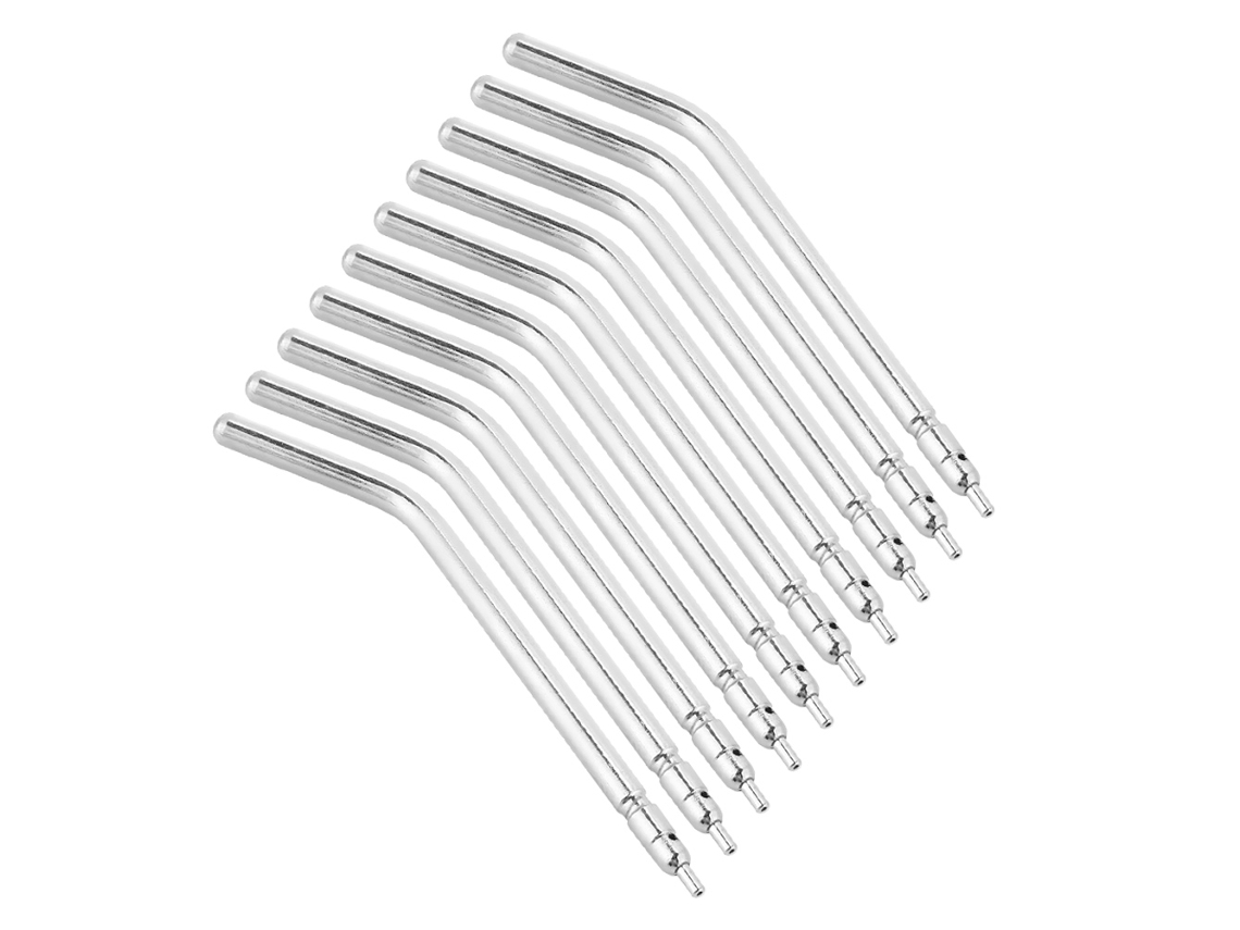 Laxiscreed Seringa De Ar, Água E Jato Dental Com Bicos De Metal – Pack 100 Peças