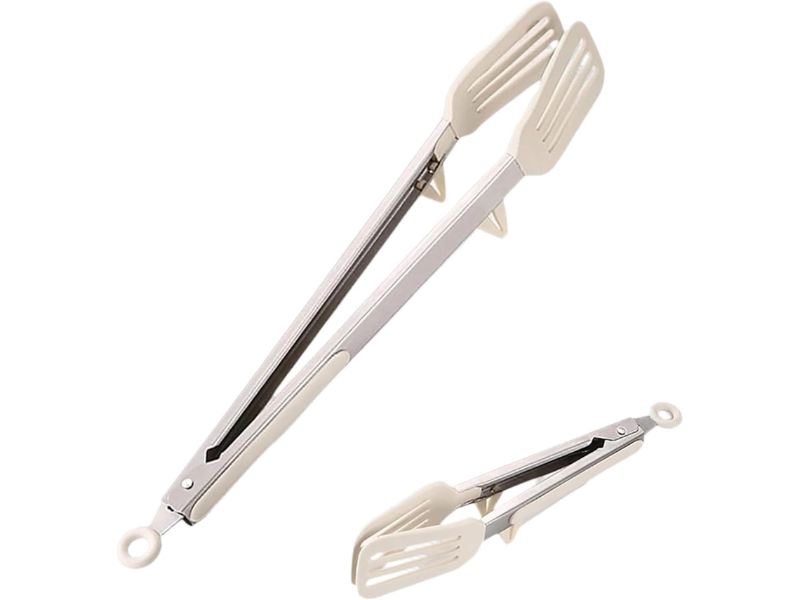 Pinça Para Servir – Com Pontas De Silicone, Pinça Para Servir Alimentos