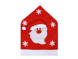 Laxiscreed Capa De Cadeira Natal Papai Noel Para Decoração, Proteção E Ambiente Festivo