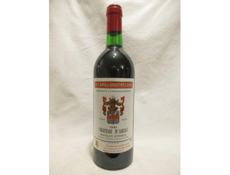 Vinho Tinto CHÂTEAU D'ABZAC 1981 (75 cl - 1 unidade)