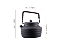 Chaleira De Camping 1.3l Portátil Para Chá E Café Ao Ar Livre Hiking Picnic