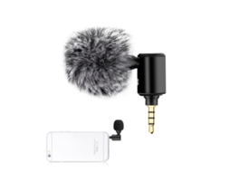 Microfone duplo de lapela sem fio para Type C, 2 transmissores e 1 receptor, preto | XIAOMOYU