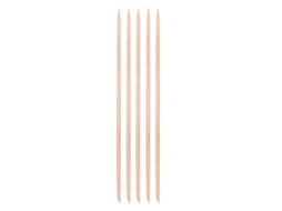 Ferramentas De Manicure 5 Peças Palitos De Madeira Para Remover Cutículas Pusher Lixador Para Unhas Reparação (17,5cm)