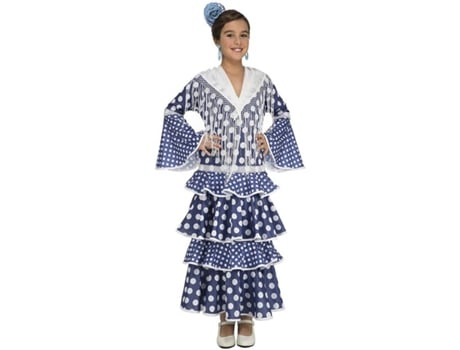 Fato de Menina  Flamenca Alvero (Tam: 10-12 anos)