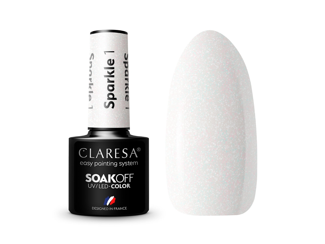 Verniz Gel Claresa Sparkle 1 (5 G)