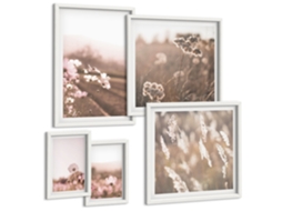 Conjunto De Pinturas Motivos Florais Delicados Da Natureza Espelharte (5 Peças)