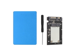 Aetheria carcaça Adaptadora Ssd Liga de Alumínio 6gbps Msata para Sata3.0 Ultra Fina