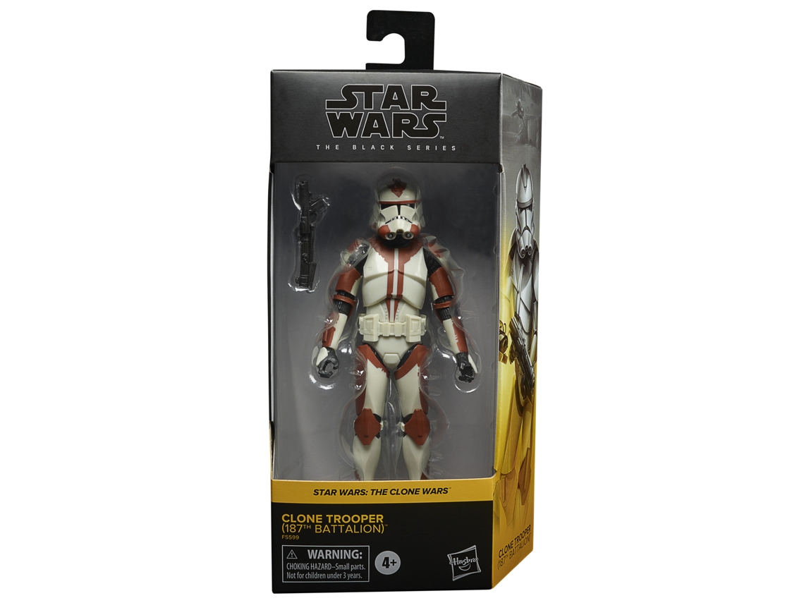 Figura de Ação STAR WARS The Black Series Gaming Greats Clone Trooper (187º Batalhão)