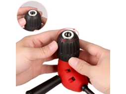 Adaptador De Mandril Laxiscreed Com Curva De 90 Graus Para Furadeira, Compatível Com Brocas De 0,8 A 10 Mm