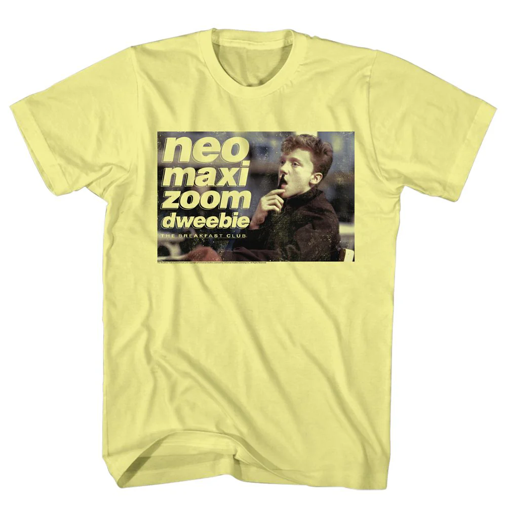 Unisex Adult T-shirt Rockinstone Breakfast Club Movie So Cool Heather Yellow Sizexxxl