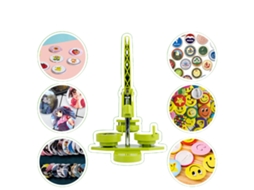 Máquina De Fazer Botões De 58mm, Operação Fácil, Construção Durável, Kit Diy Completo Oem